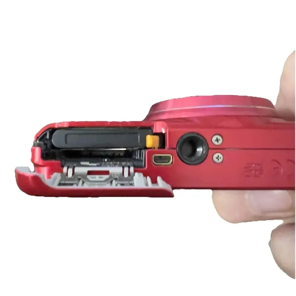 Fujifilm FinePix T400 Red 16MP Digital Camera w/ Battery No Charger